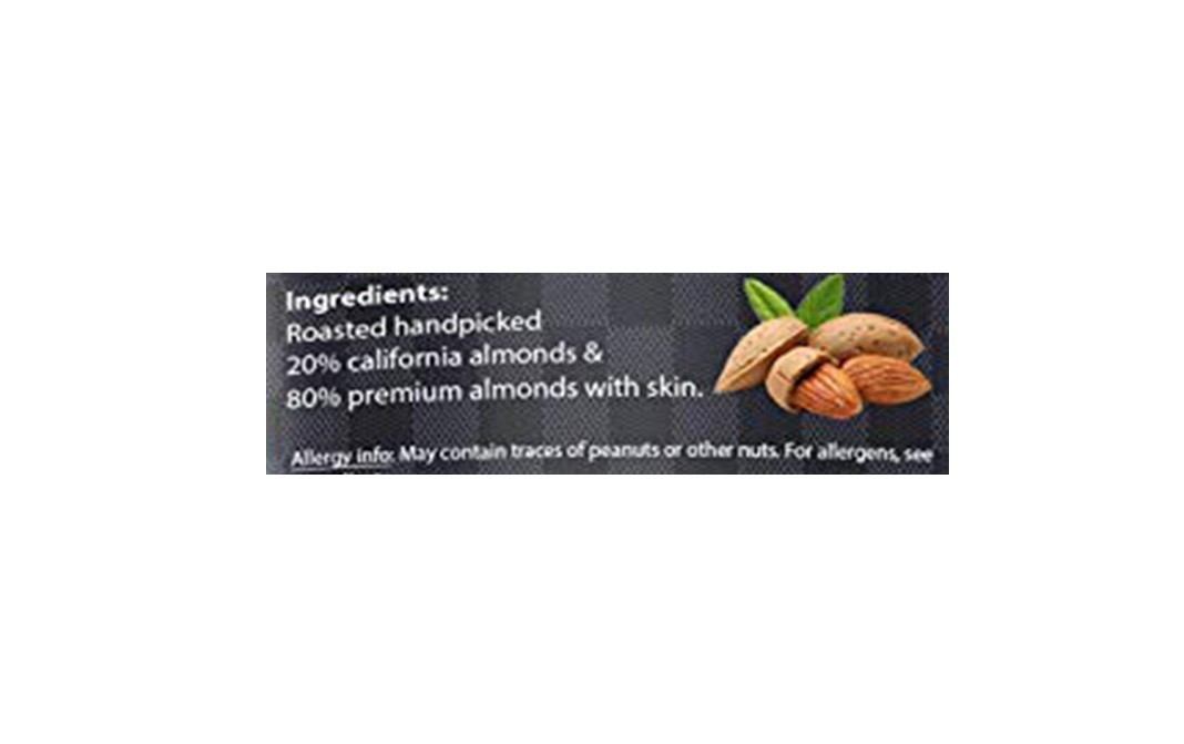 Delicieux All Natural California Almond Butter, Crunchy Salted   Glass Jar  200 grams